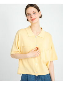 【SALE／35%OFF】(接触冷感)クールミストニットシャツ Sonny Label サニーレーベル トップス ニット イエロー グレー ホワイト【RBA_E】【送料無料】[Rakuten Fashion]