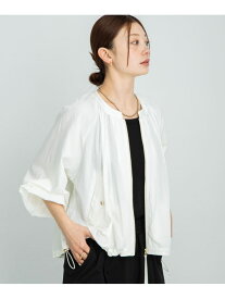 【SALE／40%OFF】ライトシアーノーカラーブルゾン Sonny Label サニーレーベル ジャケット・アウター ブルゾン・ジャンパー グレー ホワイト カーキグリーン【RBA_E】【送料無料】[Rakuten Fashion]
