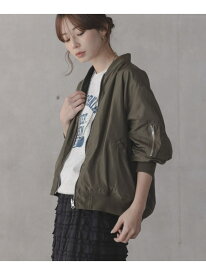 『WEB限定』リバーシブルオーバーMA-1 Sonny Label サニーレーベル ジャケット・アウター MA-1 ホワイト グリーン【先行予約】*【送料無料】[Rakuten Fashion]