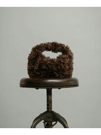 【SALE／40%OFF】LE VERNIS Fake fur micro bag Sonny Label サニーレーベル バッグ ハンドバッグ ブラウン【RBA_E】【送料無料】[Rakuten Fashion]