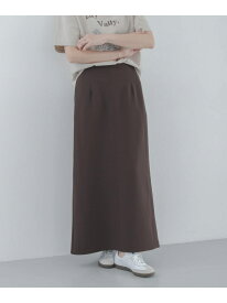 Iラインダブルクロススカート Sonny Label サニーレーベル スカート その他のスカート ブラウン ブラック【先行予約】*【送料無料】[Rakuten Fashion]