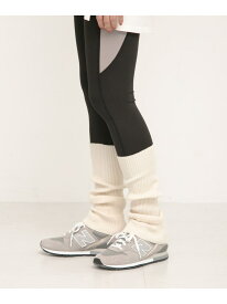 SLAB 2way Leg Warmer Sonny Label サニーレーベル 靴下・レッグウェア レッグウォーマー ブラック ホワイト グレー[Rakuten Fashion]