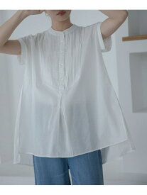 エアリーコットンピンタックドレスシャツ Sonny Label サニーレーベル トップス シャツ・ブラウス イエロー ブラック ホワイト ブルー【送料無料】[Rakuten Fashion]