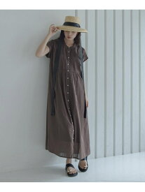 エアリーコットンピンタックワンピース Sonny Label サニーレーベル ワンピース・ドレス ワンピース ブラック ブラウン ブルー【送料無料】[Rakuten Fashion]