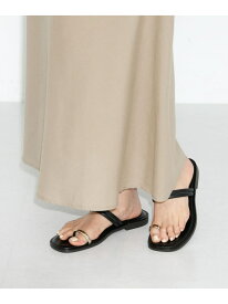 【SALE／40%OFF】NICOLAS LAINAS メタルサムリングダブルストラップサンダル Sonny Label サニーレーベル シューズ・靴 サンダル ブラック【RBA_E】【送料無料】[Rakuten Fashion]