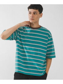 マルチボーダーショートスリーブTシャツ Sonny Label サニーレーベル トップス カットソー・Tシャツ ピンク グリーン ブルー【送料無料】[Rakuten Fashion]