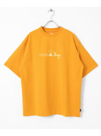 【SALE／40%OFF】POLeR COTTON T-SHIRTS Sonny Label サニーレーベル トップス カットソー・Tシャツ ホワイト オレンジ ブラック【RBA_E】[Rakuten Fashion]