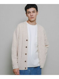 【SALE／50%OFF】ウォッシャブルウール混ネップカーディガン Sonny Label サニーレーベル トップス カーディガン ホワイト ネイビー グリーン【RBA_E】【送料無料】[Rakuten Fashion]