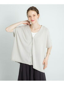 【SALE／20%OFF】『接触冷感』クールミストフレンチニットカーディガン Sonny Label サニーレーベル トップス カーディガン カーキグリーン グレー ブラック【RBA_E】【送料無料】[Rakuten Fashion]