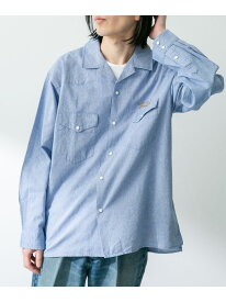 【SALE／60%OFF】『別注』ELY*Sonny Label 開襟シャンブレーシャツ Sonny Label サニーレーベル トップス シャツ・ブラウス ブルー ピンク ホワイト【RBA_E】【送料無料】[Rakuten Fashion]