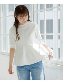 【SALE／30%OFF】『WEB限定』ペプラム半袖ニットプルオーバー Sonny Label サニーレーベル トップス ニット ブラック ホワイト グレー【RBA_E】【送料無料】[Rakuten Fashion]