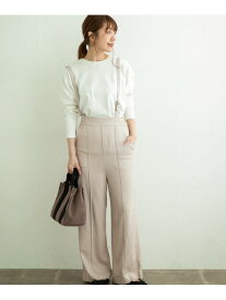 【SALE／60%OFF】サスペンダー付セミワイドパンツ Sonny Label サニーレーベル パンツ その他のパンツ グレー ブラック【RBA_E】[Rakuten Fashion]