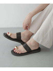 メタルトングサンダル Sonny Label サニーレーベル シューズ・靴 サンダル ブラック ブラウン【送料無料】[Rakuten Fashion]