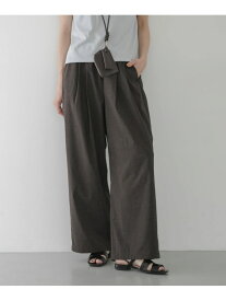 【SALE／30%OFF】機能素材イージーワイドパンツ Sonny Label サニーレーベル パンツ その他のパンツ ブラック グレー ホワイト【RBA_E】【送料無料】[Rakuten Fashion]