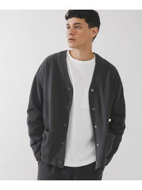 スウェットVネックカーディガン Sonny Label サニーレーベル トップス スウェット・トレーナー グレー ネイビー【先行予約】*【送料無料】[Rakuten Fashion]