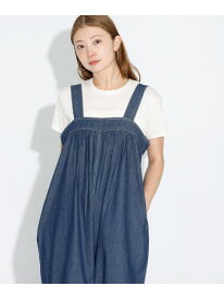 【SALE／50%OFF】デニムサロペット Sonny Label サニーレーベル オールインワン・オーバーオール オーバーオール・サロペット ブラック ブルー【RBA_E】【送料無料】[Rakuten Fashion]