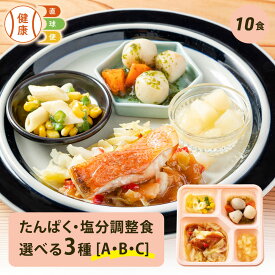 選べる たんぱく・塩分調整食セット 10食分 10食 冷凍弁当 冷凍 宅配弁当 低たんぱく 食品 弁当 惣菜 おかず おかずのみ 詰め合わせ セット 制限食 栄養食 食事療法食 国内製造 朝食 昼食 夕食 自宅療養 健康直球便 時短調理 時短 簡単 おすすめ 調整食
