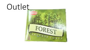 5のつく日はポイント10倍!!☆インドHEM社のお香☆★フォレスト★【訳あり品】☆箱潰れ☆破れお香コーン 1個1個あたり(10粒入り)コーンタイプ 送料無料定形外郵便※ポスト投函