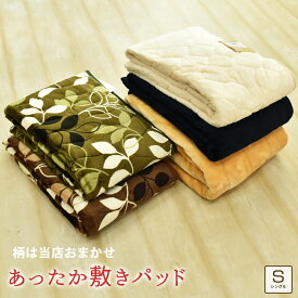 ＜色・柄・素材おまかせ＞ あったか 敷きパッド 冬用 シングルサイズ 約100×205cm フランネル マイクロファイバー 敷パッド 敷きパット 敷パッド ベッドパッド あったか あたたか 敷き毛布 買いまわり