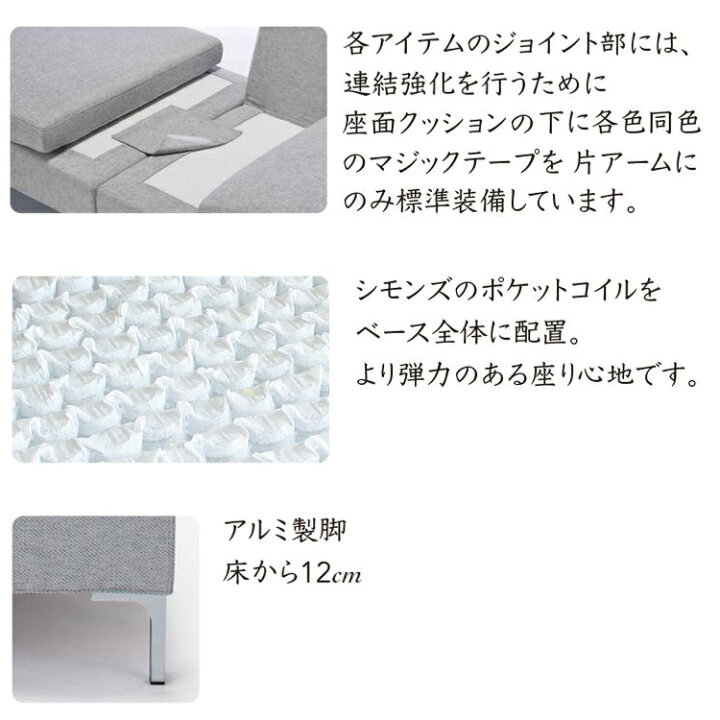 あと4日で締め切り3人掛けソファ シモンズ製 pocket・plus「KAPRANOS 