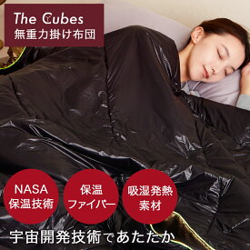 【マラソン限定3500円OFFクーポン配布中】掛け布団 The Cubes 【羽毛以上の暖かさ】蓄熱 吸湿発熱 NASA採用素材配合 洗える シングル セミダブル ダブル 軽い 冬用掛け布団 布団 かけ布団 冬 毛布 暖かい 冬用 無重力枕