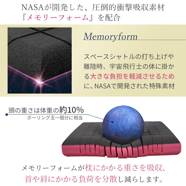 楽天市場】【マラソン限定 10%OFFクーポン配布中】枕 まくら 無重力枕 