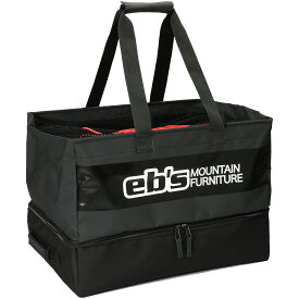 23-24 eb's ARLOW BAG BLACK PVC エビス アーローバッグ ブラックPVC 荷物の持ち運びに便利