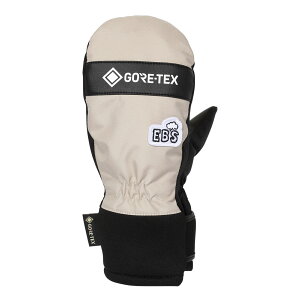 eb's ジュニアミトン ベージュ GORE-TEX JR MITT BEIGE 5本指インナー スキー スノーボード 雪遊び 保温 防水