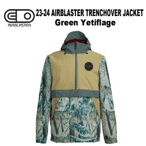 yV[YISALE !30%OFFz23-24 AIRBLASTER TRENCHOVER JACKET Green Yetiflage GAuX^[ g`I[o[WPbg O[CGeBt[WXm[{[hEFA XL[EFA