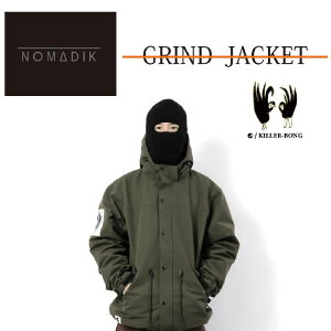 �y�A�E�g���b�g�z24�|25 NOMADIK GRIND JACKET OLIVE �m�}�f�B�b�N ����a�G �H������