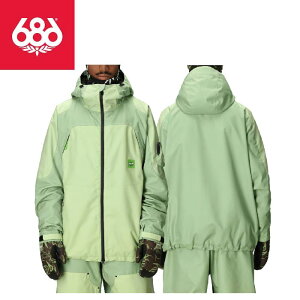 �y�����\�z25-26 686 686 x Huf Double H Jacket �V�b�N�X�G�C�g�V�b�N�X Huf�R���{ �X�L�[ �X�m�[�{�[�h�E�F�A