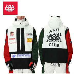 y\zMENS 686 ASSC F1 ANORAK JACKET - ASSC WHITE COLORBLOCK Anti Social Social Club VbNXGCgVbNX XL[ Xm[{[hEFA
