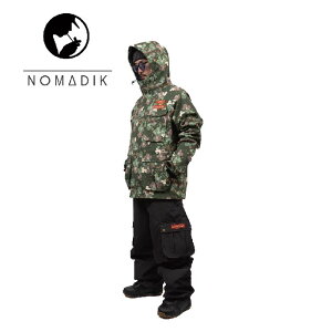 �y�\�񏤕i�z25-26 NOMADIK 777 JACKET GREEN CAMO �m�}�f�B�b�N �X�L�[ �X�m�[�{�[�h�E�F�A ����a�G �H������
