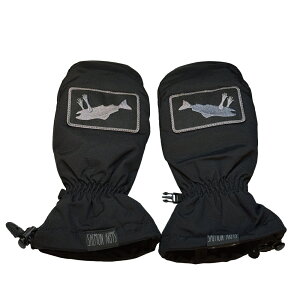 �y�^�t�Ɏg�����ԁz25-26 SALMON ARMS CLASSIC MITT LOGO BLACK/GREY �T�[�����A�[���Y �X�m�[�{�[�h �~�g���O���[�u