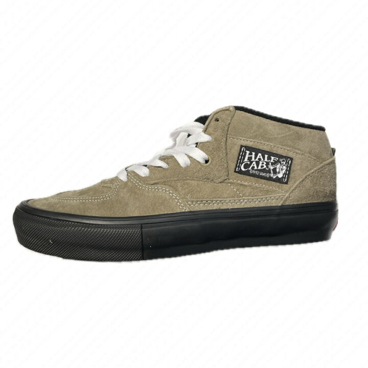 楽天市場】VANS Half Cab PIG SUEDE Olive Black ハーフキャブ 