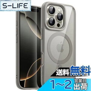 yzJETech iPhone 16 Pro 6.3C`p }Olbg P[X MagSafeɑΉ Ռz op[Jo[ \bhJ[}bgTPUt[ h~ NAobN (i``^jE)