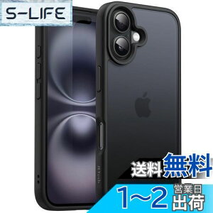 yzJETech iPhone 16 Plus 6.7C`p }bgP[X ϏՌ~^[O[h̗ی ̔w X}zJo[ wh~ (ubN)