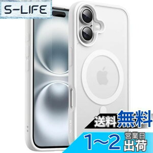 yzJETech iPhone 16 6.1C`p }Olbg P[X MagSafeɑΉ ̃}bgw ^ ϏՌ Jo[ (zCg)