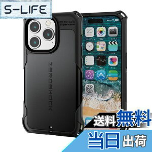 yzGR iPhone15 Pro P[X ZEROSHOCK ϏՌ lp_p[ njJE_uC[\ ՌztBt Xgbvz[t ubN PM-A23CZEROBK