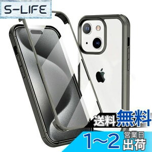 yzMQman iPhone15 P[X ʓ OʃKX+wPCv[g 360°Sʕی 100ʃ^b`x ϏՌ KX tg+obNv[g y CX[dΉ O  Jo