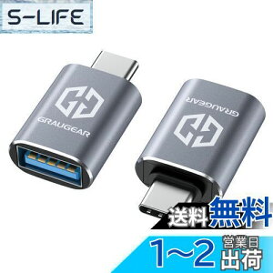 yzGRAUGEAR USB-CϊA_v^ 2Zbg ő10Gbpsf[^] USB 3.2 Gen 2 Type-C ϊA_v^[ USB 3.2X to USB-CIX OTGΉ [d ݑΖ [G-AD-ATC-10G-2]