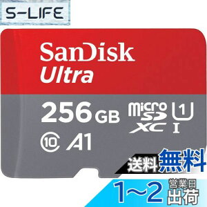 【送料無料】SanDisk SDSQUA4-256G-GN6MN 海外リテール アダプター無