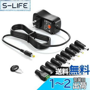yzOuttag 36W 3A A_v^[ 3V 4.5V 5V 6V 7.5V 9V 12V }`d AC A_v^[ 3~12VXs[J[ USB/USBC^ubg LEDXgbv [^ DVDv[ d A_v^[ ėp 36W ^CvC [d