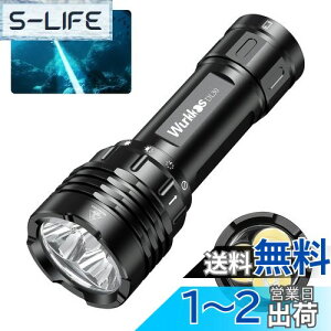 yzWurkkos DL30 _CrOCg LED d Cg \ 3600[ Px USB[d 90CRI LH351D×3 IPX-8h 100M܂Ŏgp