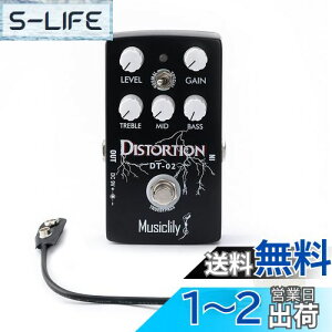 yzMusiclily Pro Distortion fBXg[VM^[GtFN^[ DC 9V A_v^[dGLM^[/x[XpgD[oCpX