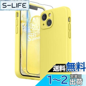 【送料無料】SURPHY iPhone13 mini ケース シリコン,フィルム付き 5.4インチ対応(2021)アイフォン13 ミニ シリコンケース(レンズの全面保護) 耐衝撃 超軽量 指紋防止 全面保護 iPhone13 miniソフトカバ