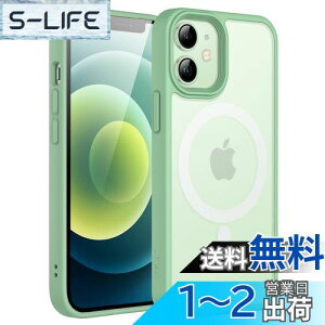 yzJETech iPhone 12 mini 5.4C`p }Olbg P[X MagSafeɑΉ ̃}bgw ^ ϏՌ Jo[ (O[)