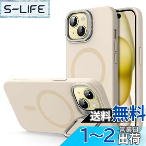 yzESR iPhone 15 P[X X^ht MagSafe VRP[X ~^[O[h̕ی JBX^h iPhone 15p}OlbgX}zP[X CG[ Cloud Series