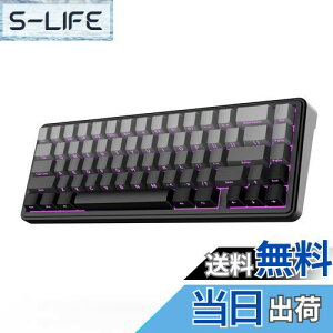 yzEPOMAKER x AULA F65 65%CXJjJL[{[h zbgXbvΉKXPbgJX^Q[~OL[{[h 5wpbh RGBobNCg Bluetooth/2.4GHz/USB-C ς݃jAX