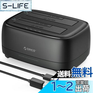 yzORICO HDDX^h 2䓋 HDD Rs[ ItCN[@\t 2.5^&3.5^Ή 2x20TB Ή hdd ssd  Hsv USB 3.0 to SATA T|[gUASP DD28U3-C